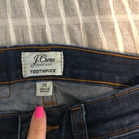 J crew toothpick jeans - Picture 2 of 4